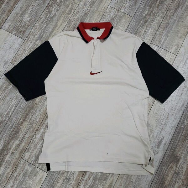 00’s NIKE GOLF ハーフジップ 半袖Tシャツ