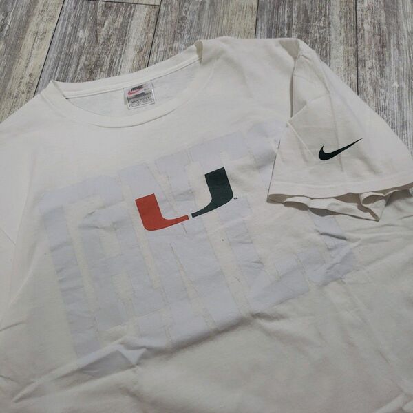 NIKE ナイキ マイアミ大学 半袖Tシャツ