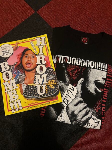 新日本プロレス高橋ヒロムHIROMUBOMBスタイルブックロリクレTシャツセット