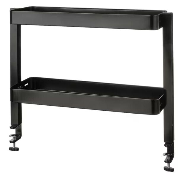 IKEA VATTENKAR ヴァッテンカール デスクトップシェルフ ブラック