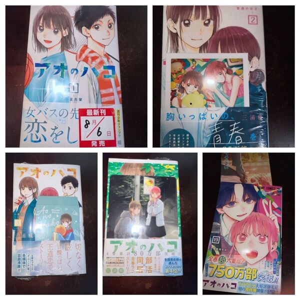 アオのハコ まとめ売り バラ売り可能 初版 帯付き(ジャンプコミックス) 三浦糀/著