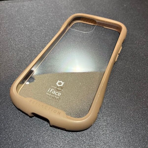 匿名配送! iFace Reflection iPhone15 ブラウン
