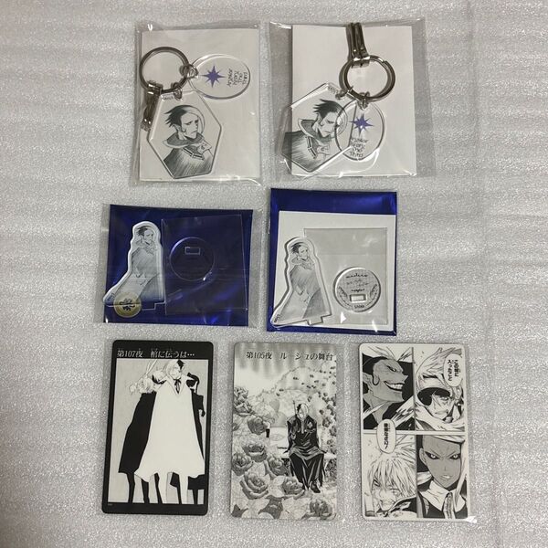 Dグレ D.Gray-man クロウリー クリアベースキーホルダー アクリルスタンド コレクションカード まとめ売り