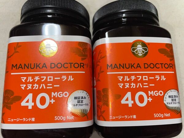 マヌカドクター マヌカハニー MGO40+ 500g 2個