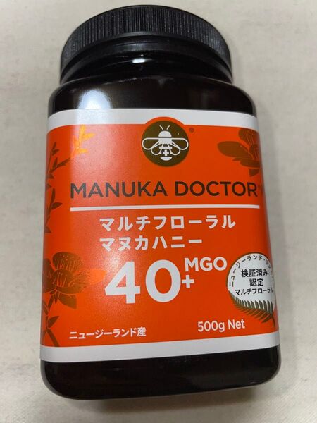 マヌカドクター マヌカハニー MGO40+ 500g 1個