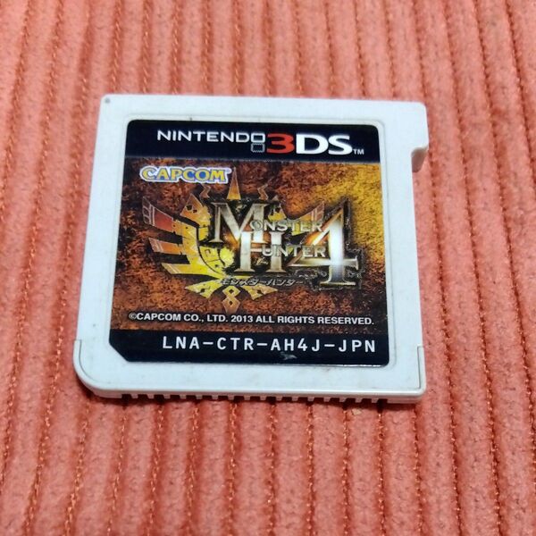 Nintendo 3DS ソフトのみ モンスターハンター4 ニンテンドー3DS