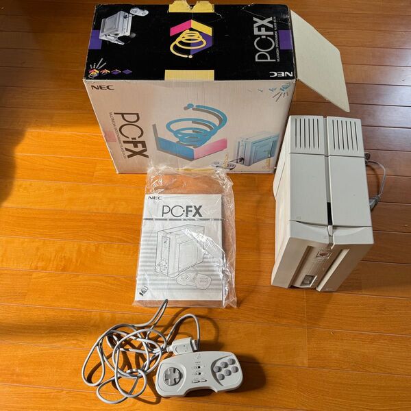 NEC PC-FX 本体 コントローラー・取扱説明書・ソフト付き