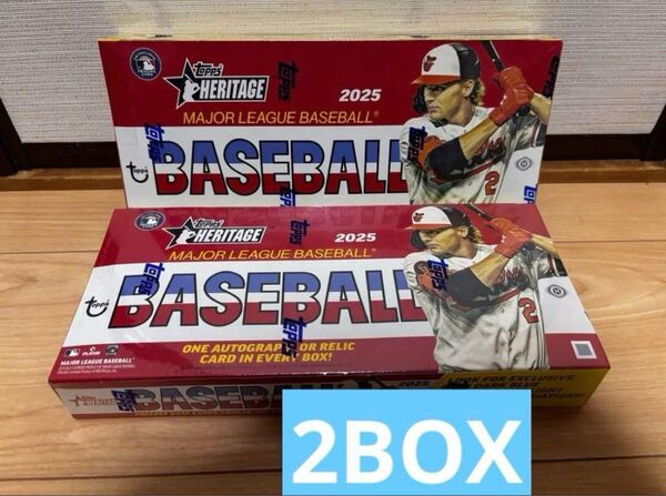 激安!TOPPS MLB Heritage 2025 HOBBY BOX ヘリテージ ホビーボックス