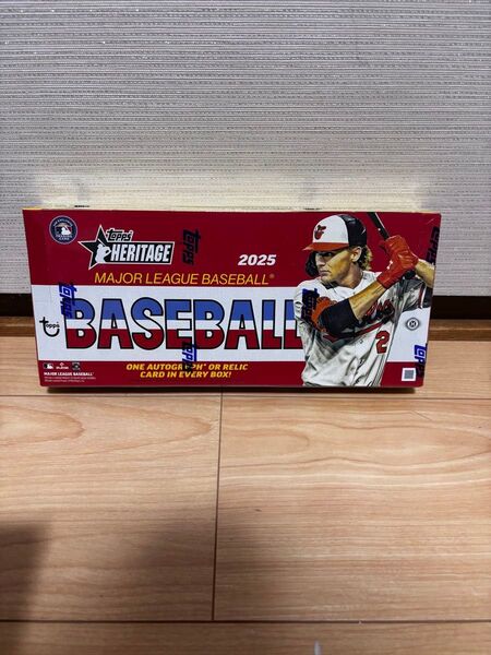 TOPPS MLB Heritage 2025 HOBBY BOX ヘリテージ ホビーボックス