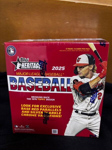 MLB 2025 TOPPS HERITAGE MEGA box