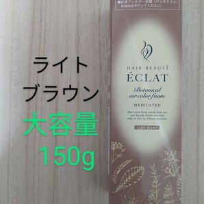 ヘアボーテエクラ ボタニカル エアカラーフォームEX ライトブラウン お得な大容量150g!