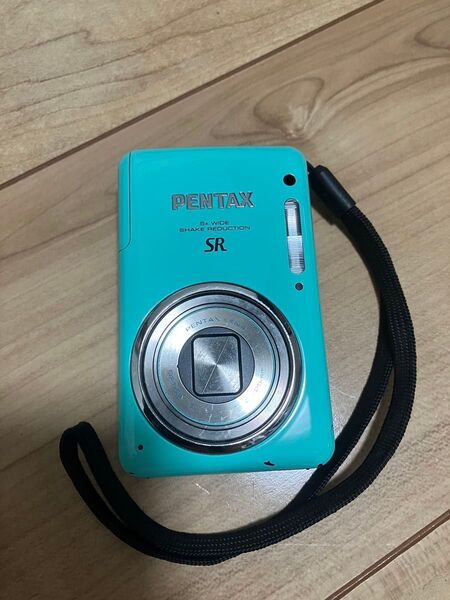 可愛すぎるオールドデジカメPentax Optio S1 SR グリーン レトロ デジカメ デジタルカメラ コンパクトデジタルカメ