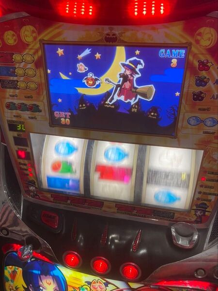 コイン不要機 マジックハロウィン パチスロ スロット 実機 マジハロ 初期 家庭用電源