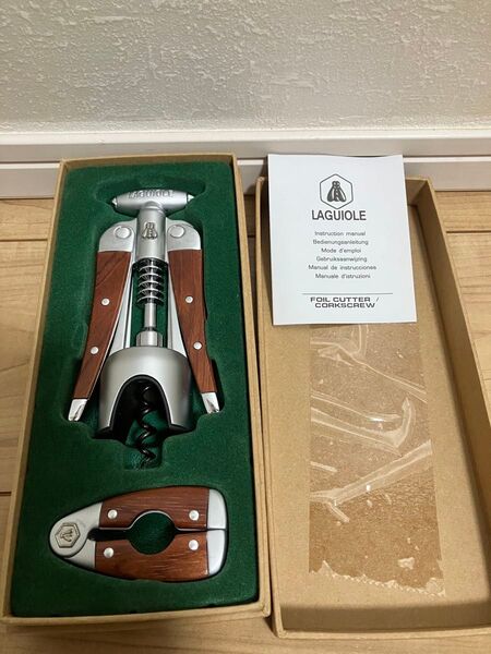 Laguiole FOIL CUTTER ライヨール コルクスクリュー ワインオープナー ラギオール LAGUIOLE