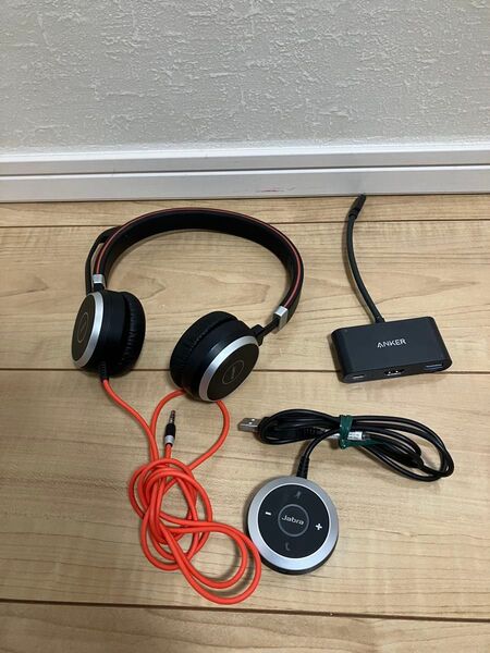 Jabra ヘッドセット EVOLVE40 HSC017 / ENC010 ジャブラ ヘッドホン Anker アンカー