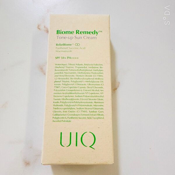 UIQ ユイク Biome Remedy Tone-up Sun Creamバイオーム レメディ トーンアップ サンクリーム