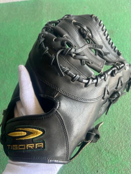 TIGORA ファーストミット 右投げ用 軟式グローブ 草野球