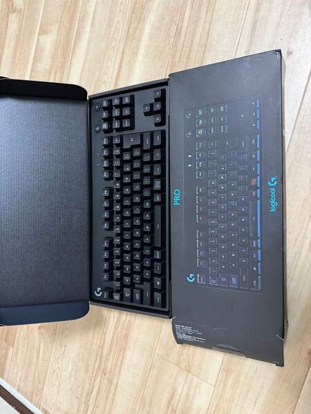 Logicool G USB ゲーミングキーボード テンキーレス G-PKB-001 着脱式ケーブル G Pro 国内正規品