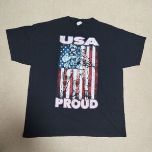 US古着 USA ソルジャー Tシャツ コンバット アーミー ミリタリー アメカジ