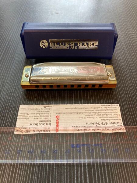 HOHNER BLUES HARP MS ブルースハープ ハーモニカ 10穴