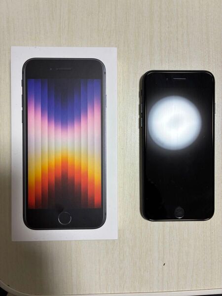 iPhoneSE3 本体 midnight 256GB SIMフリー