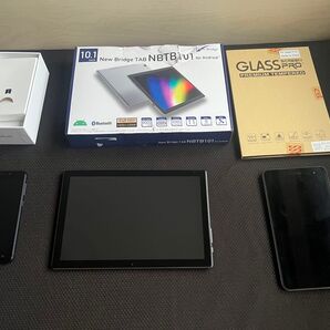 スマートフォン…タブレット3点HUAWEl ・ZenFone4・ニュー ブリッジ