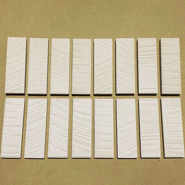送料込み エコカラットプラス ラフソーン diy 脱臭 ベージュ 長方形 端材 小分け LIXIL