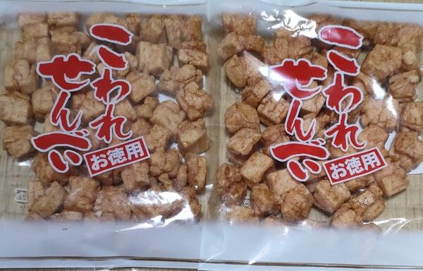 かた揚げもち 梅味 はねだし 2袋