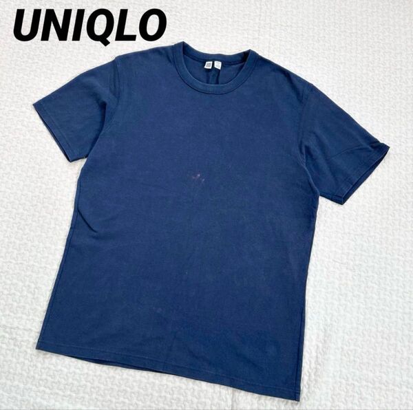 UNIQLO ユニクロ クルーネックT 半袖 Uniqlo U XL ネイビー Tシャツ 半袖Tシャツ