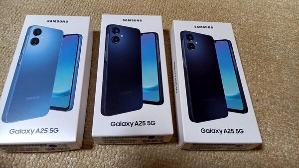 Galaxy A25 SC-53F 3台 開封品