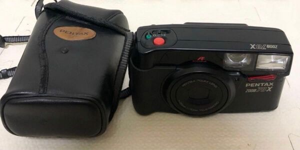 超美品★動作OK★ PENTAX ペンタックス コンパクト フィルム カメラ 昭和 レトロ 当時物 現状品 70mm アウトドア