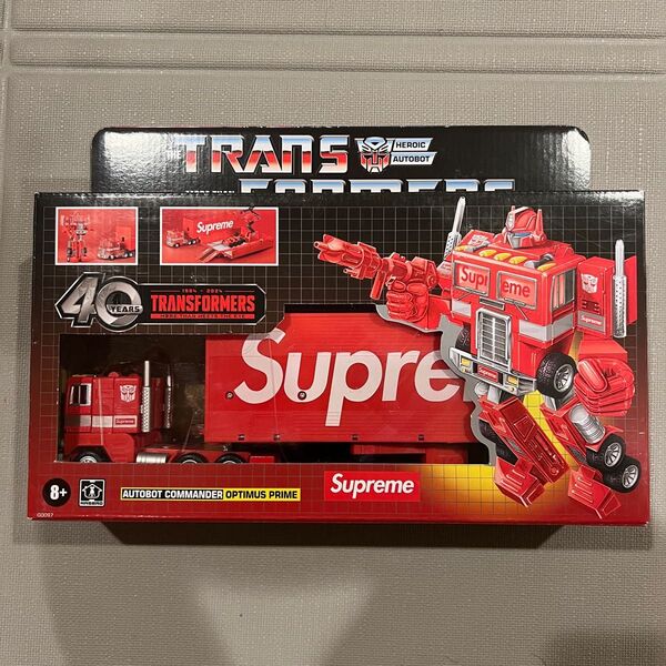Supreme x Transformers G1 Optimus Prime