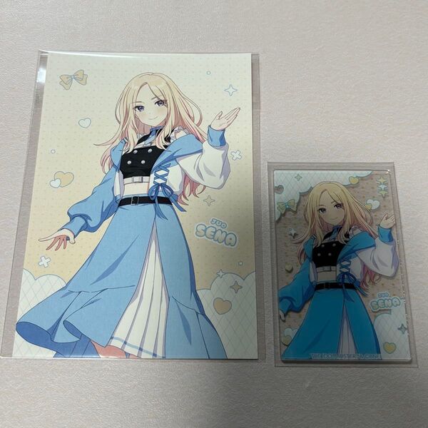 学園アイドルマスター 十王星南 アニメバコ アクリルカード ポストカード