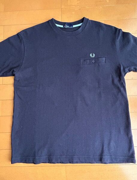 FRED PERRY 鹿の子 Tシャツ カットソー ポケット フレッドペリー