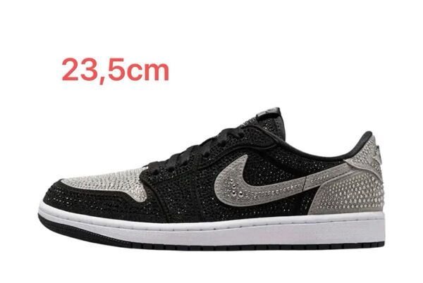 Swarovski × Nike Women's Air Jordan 1 Low OG "Crystal/Shadow