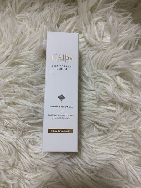 【新品】 ダルバ(d'Alba) ホワイトトリュフ ファースト スプレーセラム 50ml ミスト化粧水 さっぱり 保湿 セラム