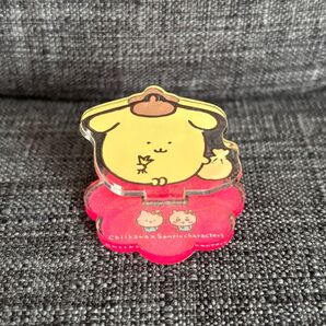 ちいかわ サンリオ アクスタ 草むしり ワクワクゆうえんち ポムポムプリン×ナガノ