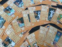 〓。彡○〓 GIANTS 55 ゴジラ 松井 秀喜 HIDEKI MATSUI 1999年 ホームラン 1-42号 通算163号～204号 テレカ 未使用 50度 42枚 読売 巨人 〓_画像4