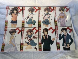 【限定版】DVD「涼宮ハルヒの憂鬱」テレビ アニメ 2期 全8巻セット / 京アニ HARUHI SOS団 いとうのぢ / 英語字幕可 KABA-6001~6008