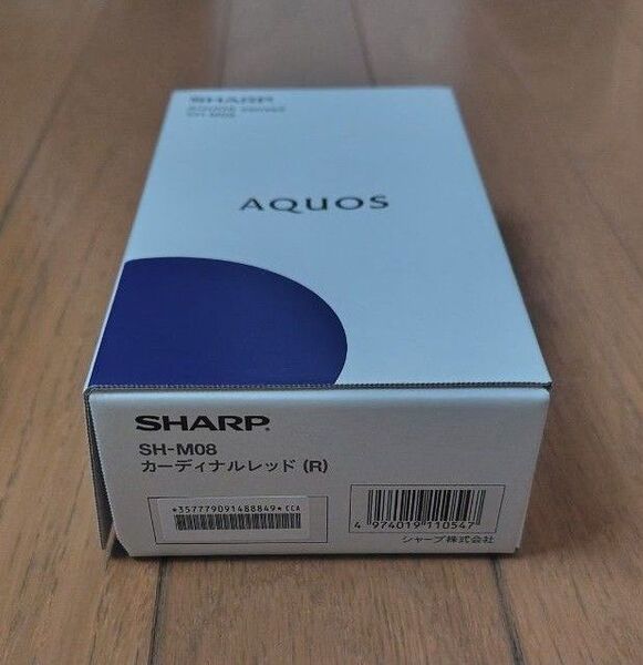【ジャンク】SHARP AQUOS SH-M08 カーディナルレッド(R)