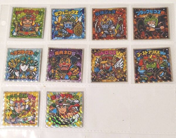 ヘッドだらけのビックリマンシークレットフルコンプ ビックリマン ヘラクライスト