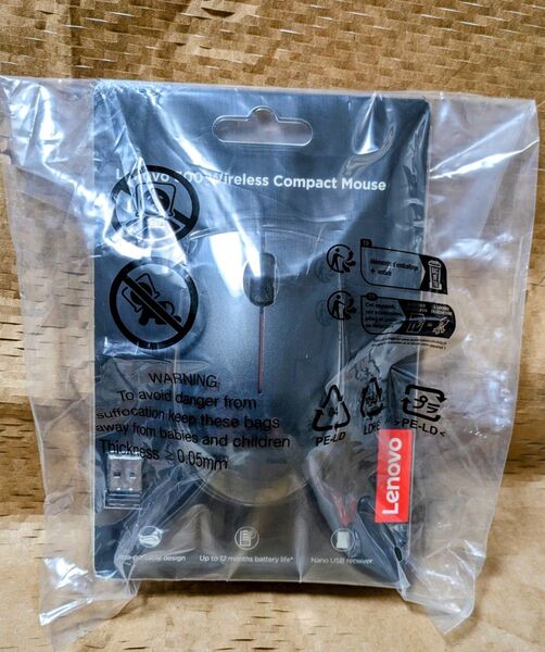 Lenovo 300 ワイヤレス コンパクトマウス GX30K79401 (マウス)レノボ
