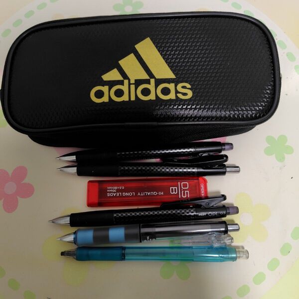 adidas アディダス 筆箱 シャーペンセット