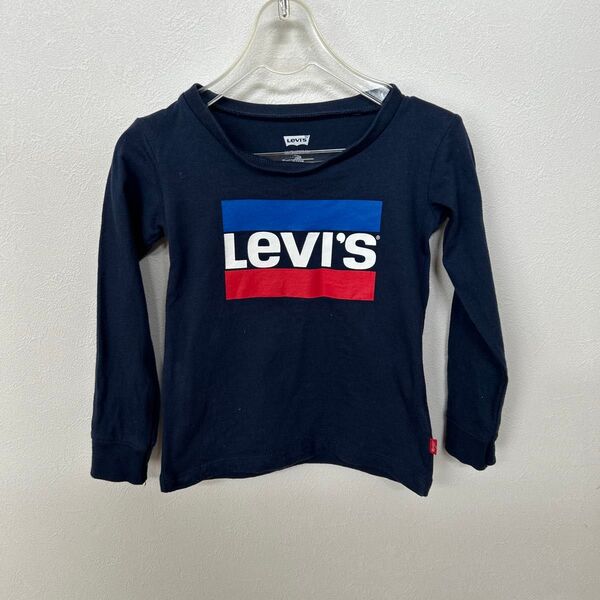 Levi's キッズ 長袖Tシャツ ネイビー 24M 86-92cm