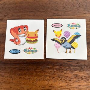 ポケモンパン ポケモンデコキャラシール 2種
