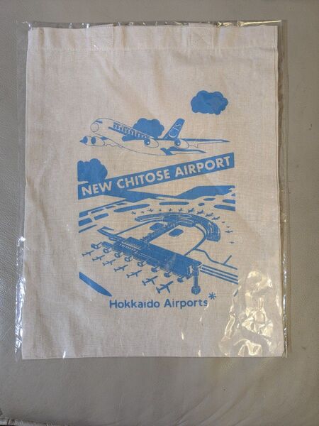 北海道新千歳空港トートバッグ エコバッグ 未使用