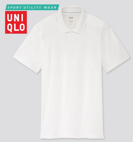 UNIQLOユニクロ ドライEX半袖ポロシャツXLサイズ ホワイト