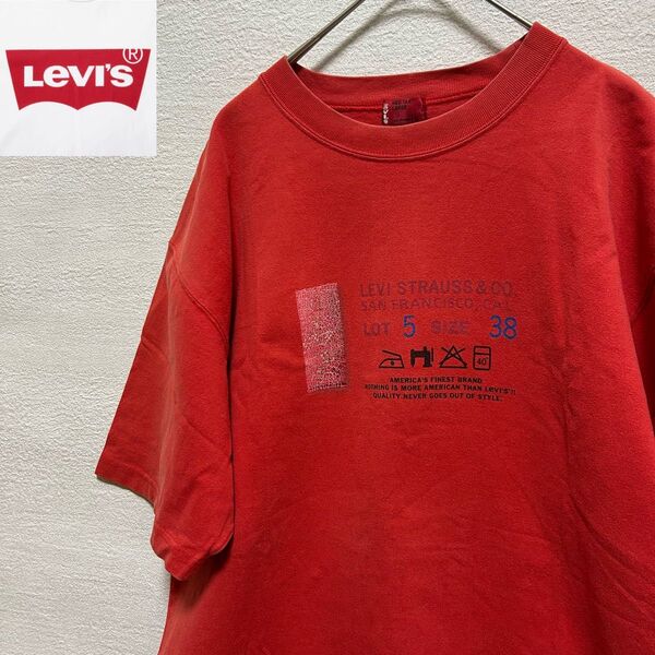 Levi'S RED TABリーバイスレッドタブ 半袖Tシャツ Lサイズ