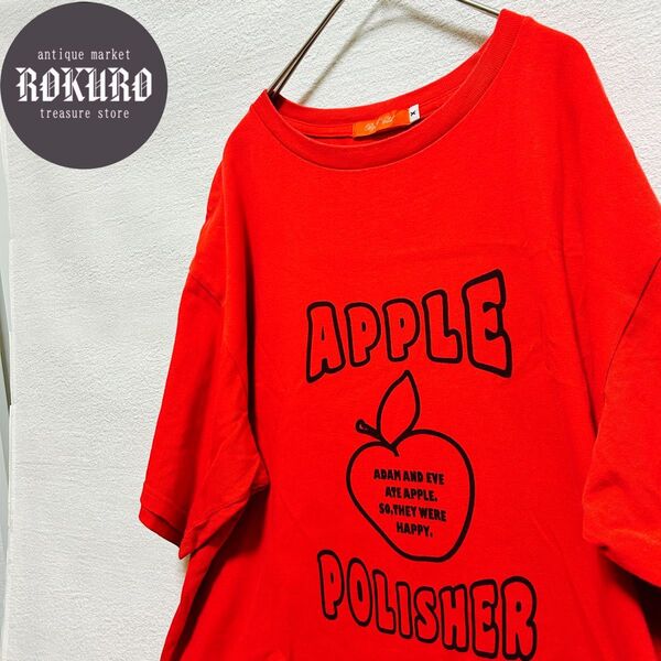 B&T Clubビーティークラブ ビックプリント半袖TシャツXLサイズ グッドデザインプリント