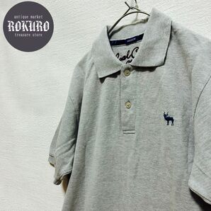 REALCRUSH CLOTHING(リアルクラッシュクロージング) 半袖ポロシャツMサイズ 鹿の子